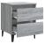 Noptiere picioare din metal, 2 buc., gri sonoma, 40x35x50 cm GartenMobel Dekor