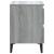 Noptiere picioare din metal, 2 buc., gri sonoma, 40x35x50 cm GartenMobel Dekor