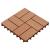 Plăci de pardoseală, 22 buc., culoare tec, 30x30 cm, WPC, 2 mp GartenMobel Dekor