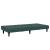 Canapea extensibilă cu taburet, 2 locuri, verde închis, catifea GartenMobel Dekor