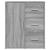 Dulapuri, 2 buc., gri sonoma, 60x31x70 cm, lemn prelucrat GartenMobel Dekor