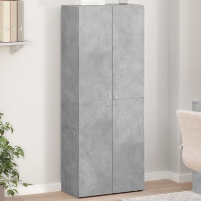 Fișet, gri beton, 60x32x153 cm, lemn prelucrat GartenMobel Dekor