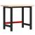 Banc de lucru 100x60x83 cm lemn masiv stejar, dreptunghiular GartenMobel Dekor
