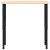 Banc lucru 100x60x(73-99,5) cm lemn masiv stejar dreptunghiular GartenMobel Dekor