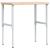 Banc lucru 100x60x(73-99,5) cm lemn masiv stejar dreptunghiular GartenMobel Dekor