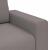 Set de canapea cu perne, 2 piese, gri taupe, material textil GartenMobel Dekor
