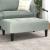 Taburet, gri deschis, 77x55x31 cm, catifea GartenMobel Dekor