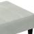 Taburet, gri deschis, 77x55x31 cm, catifea GartenMobel Dekor