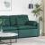 Modul modular de capăt pentru cotieră canapea cu perne 100 cm GartenMobel Dekor