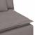 Modul modular de capăt pentru cotieră canapea cu perne 100 cm GartenMobel Dekor