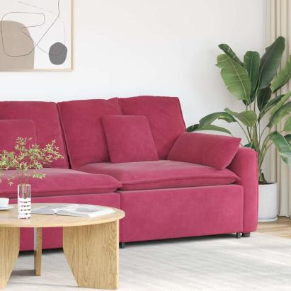 Modul modular de capăt pentru cotieră canapea cu perne 100 cm GartenMobel Dekor