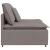 Modul central canapea modulară cu perne, gri taupe, 100 cm GartenMobel Dekor