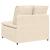 Modul central canapea modulară cu perne, crem, 100 cm GartenMobel Dekor