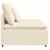 Modul central canapea modulară cu perne, crem, 100 cm GartenMobel Dekor