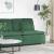 Modul central canapea modulară cu perne, verde junglă, 100 cm GartenMobel Dekor