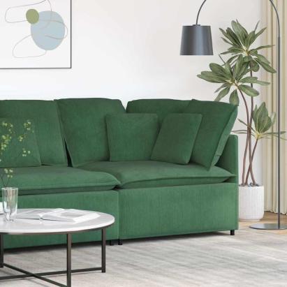 Modul de colț pentru canapea modulară cu perne 100 cm GartenMobel Dekor