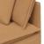 Modul modular de colț pentru canapea cu perne, bej, 100 cm GartenMobel Dekor