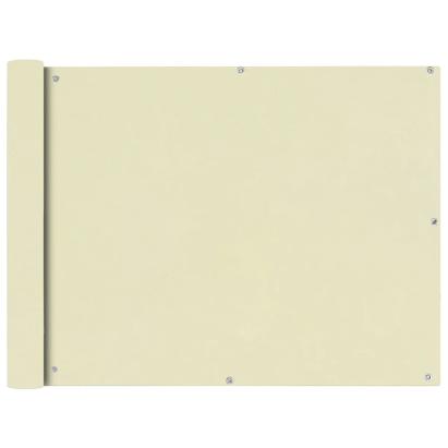 Prelată pentru balcon, material textil oxford, 90x400 cm, crem GartenMobel Dekor