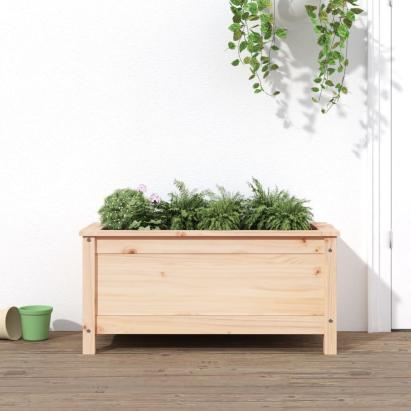 Jardinieră de grădină, 82,5x40x39 cm, lemn masiv de pin GartenMobel Dekor