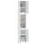 Dulap de baie, alb, 30x30x190 cm, lemn prelucrat GartenMobel Dekor
