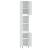 Dulap de baie, alb, 30x30x190 cm, lemn prelucrat GartenMobel Dekor