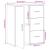 Dulap, stejar sonoma, 60x31x70 cm, lemn prelucrat GartenMobel Dekor