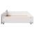 Sertare de pat, 2 buc., 95x55x16 cm, alb, lemn masiv de pin GartenMobel Dekor