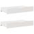 Sertare de pat, 2 buc., 90x55x16 cm, alb, lemn masiv de pin GartenMobel Dekor