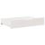 Sertare de pat, 2 buc., 80x55x16 cm, alb, lemn masiv de pin GartenMobel Dekor
