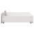 Sertare de pat, 2 buc., 75x55x16 cm, alb, lemn masiv de pin GartenMobel Dekor