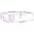Sertare de pat, 2 buc., 75x55x16 cm, alb, lemn masiv de pin GartenMobel Dekor