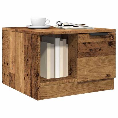 Masuta de cafea lemn vechi 50x50x36 cm lemn prelucrat GartenMobel Dekor