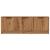 Comodă TV,stejar artizanal 102x35x36,5 cm, lemn prelucrat GartenMobel Dekor