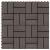 Plăci de pardoseală, 22 buc., maro închis, 30x30 cm, WPC, 2 mp GartenMobel Dekor