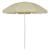 Umbrelă de soare de plajă, galben nisipiu, 240 cm GartenMobel Dekor