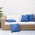 Perne de canapea, 4 buc., albastru regal, 60x60 cm, textil GartenMobel Dekor