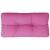 Pernă de paleți, roz, 70x40x12 cm, material textil GartenMobel Dekor