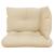 Perne de paleți, 3 buc., bej, material textil GartenMobel Dekor