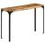 Masă Consolă Maro 110x35x76 cm Lemn de Mango și Fier GartenMobel Dekor