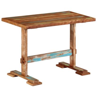 Masă de bucătărie, 110x55x78 cm, lemn masiv reciclat GartenMobel Dekor