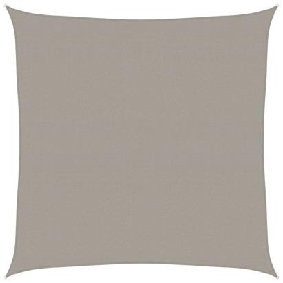 Pânză parasolar, gri deschis, 7x7 m, pătrat, 160 g/m², HDPE GartenMobel Dekor
