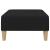 Taburet, negru, 77x55x31 cm, material textil GartenMobel Dekor