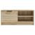Comodă TV, 2 buc., stejar sonoma, 80x35x36,5 cm, lemn prelucrat GartenMobel Dekor