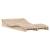 Șezlong, 205x110x31,5 cm, lemn masiv de pin GartenMobel Dekor