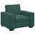 Set de canapele cu perne, 3 piese, verde închis, catifea GartenMobel Dekor