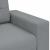 Canapea lovesea gri deschis 140 cm stofa GartenMobel Dekor