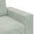 Canapea scaun gri deschis 59 cm catifea GartenMobel Dekor
