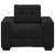 Canapea scaun negru 59 cm catifea GartenMobel Dekor