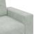 Canapea lovesea gri deschis 120 cm catifea GartenMobel Dekor