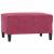 Set canapele cu perne, 4 piese, roșu vin, catifea GartenMobel Dekor